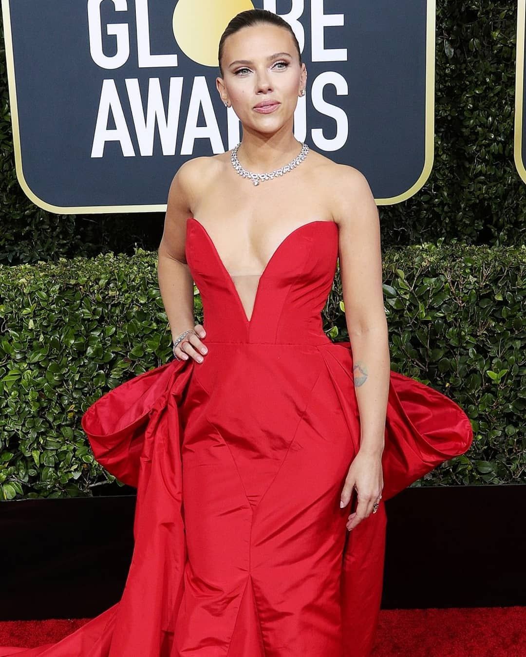 scarlett johansson vestido