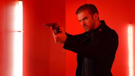 Dan Stevens en el thriller de 2014, The Guest.