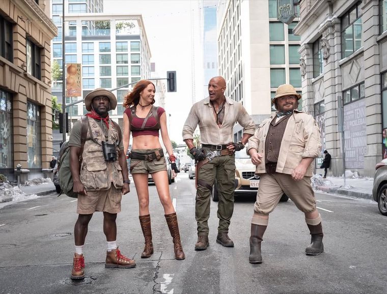 Con esta foto, Jumanji confirmó el inicio de producción de su cuarta película. Con esta foto, Jumanji confirmó el inicio de producción de su cuarta película.