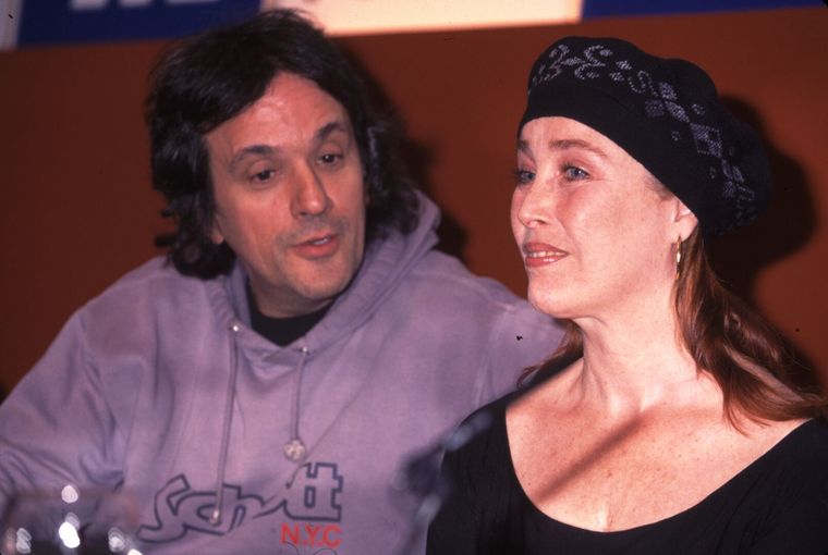 Manuel Iborra y Verónica Forqué