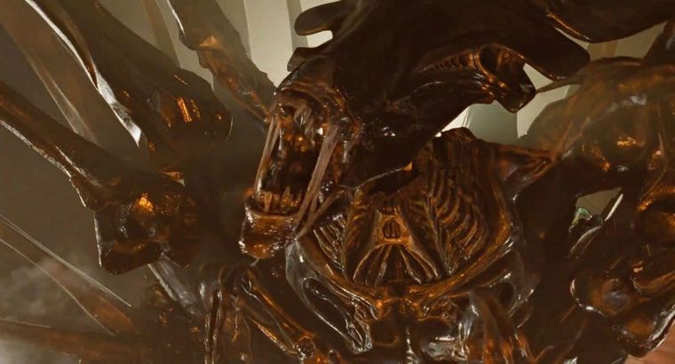 La enorme Reina Alien