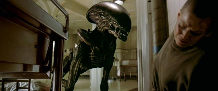 El xenoformo de Alien 3, dirigida por David Fincher