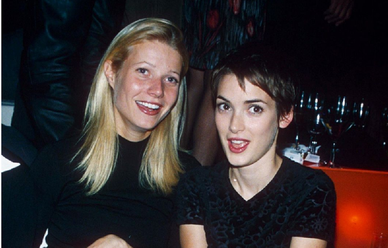 Gwyneth Paltrow y Winona Ryder fueron muy buenas amigas durante la década de los 90.