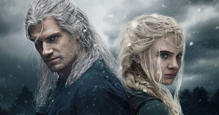 Henry Cavill y Freya Allan, protagonistas de The Witcher