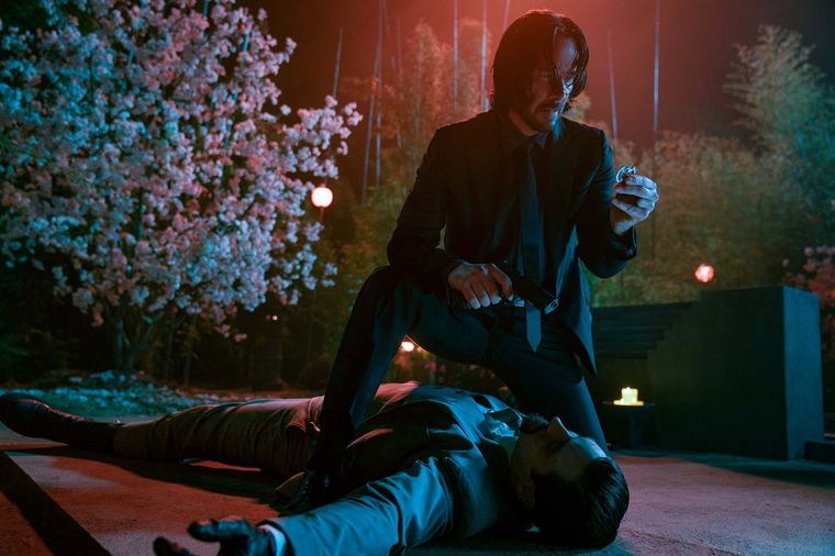Keanu se luce al máximo en JW4