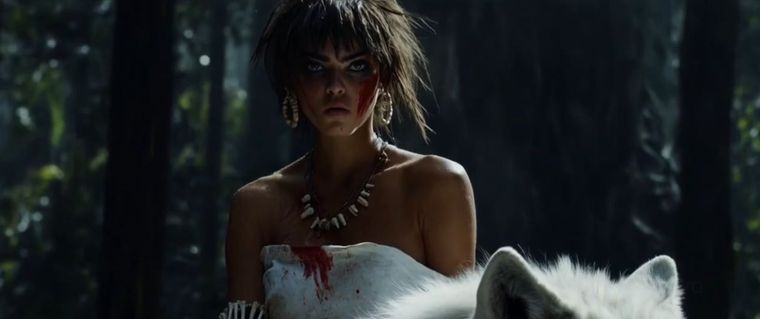 La Princesa Mononoke fue realizada en CGI
