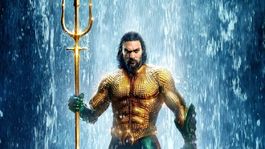 Aquaman sale del mar por una buena causa