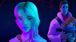 Gwen Stacy junto a Jessica Drew y Peter Parker a quienes veremos en Spider-Man: Beyond the Spider-Verse.