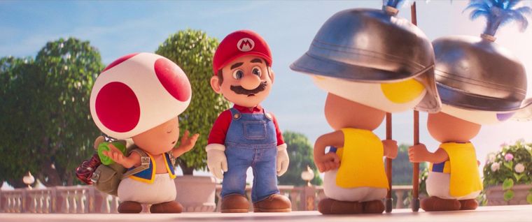 Mario y Toad están listos para su aventura en el streaming