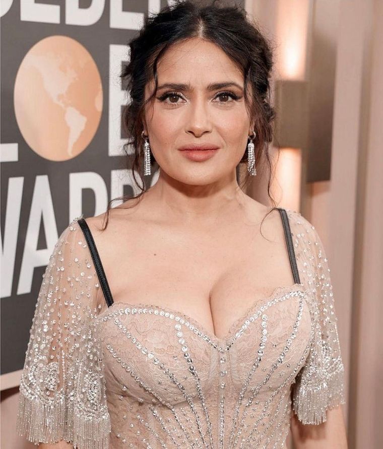 Salma Hayek se llevó todas las miradas por un increíble detalle