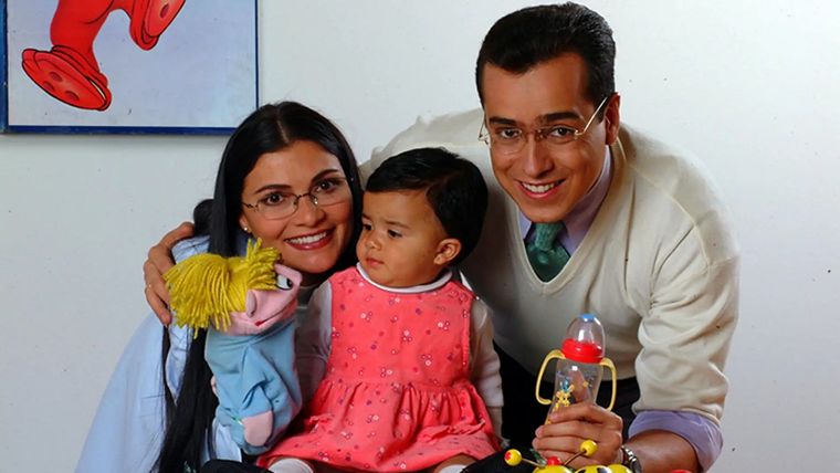 La actriz que interpretó a a hija de Betty, la fea y don Armando era solo un bebé de 9 meses al momento de la filmación.