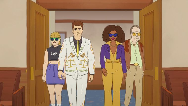 La ley de Las Vegas, la nueva serie animada que llegó a la plataforma La ley de Las Vegas, la nueva serie animada que llegó a la plataforma