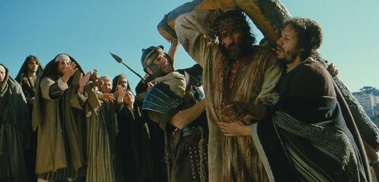 El rodaje de La pasión de Cristo estuvo marcado por los contratiempos