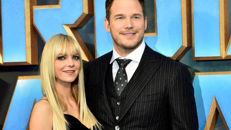 Chris Pratt y Anna Faris se separaron en 2017 tras 8 años de matrimonio