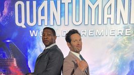 Que Ver | Majors junto a Paul Rudd en la premiere de Ant-Man 3