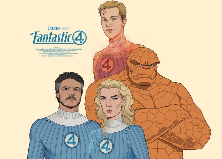 Los Cuatro Fantásticos entran en calentamiento