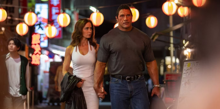Emily Blunt y Dwayne Johnson se lucen en The Smashing Machine. Emily Blunt y Dwayne Johnson se lucen en The Smashing Machine. 