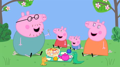 Peppa Pig en uno de los contenidos más vistos a nivel global.