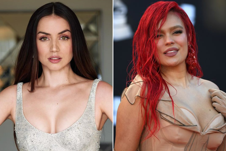 Ana de Armas y Karol G, las artistas latinas del momento