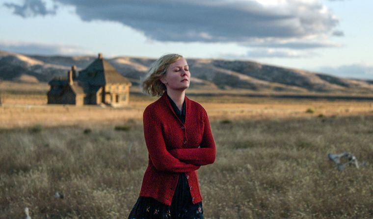 Kirsten Dunst en El poder del perro, dirigida por Jane Campion.