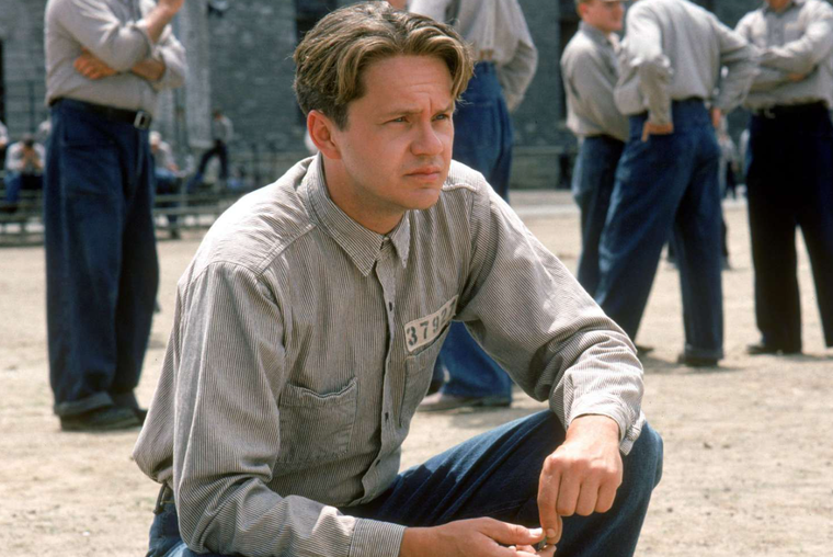 Tim Robbins en Shawshank Rdemption