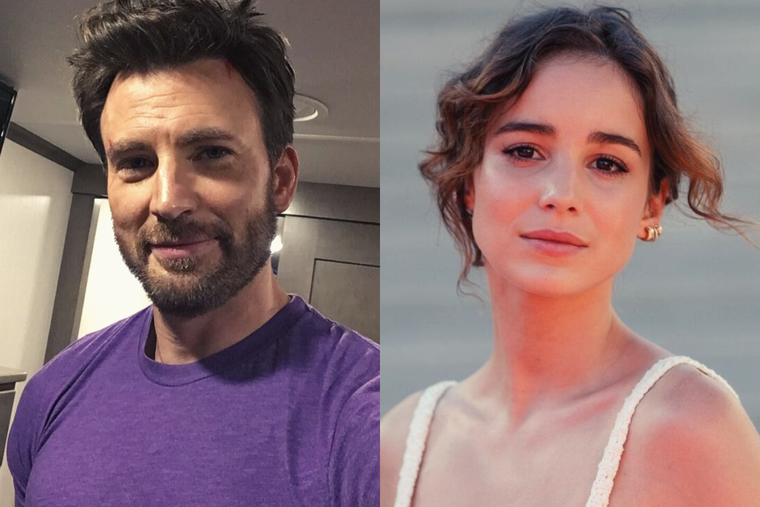 Chris Evans y Alba Baptista