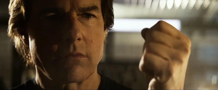 Tom Cruise en la última de sus misiones como Ethan Hunt