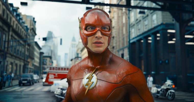 Ezra Miller es el gran protagonista de The Flash