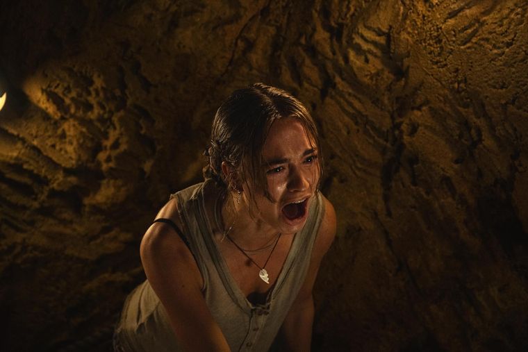 Lucy la protagonista de esta película de terror. Lucy la protagonista de esta película de terror.