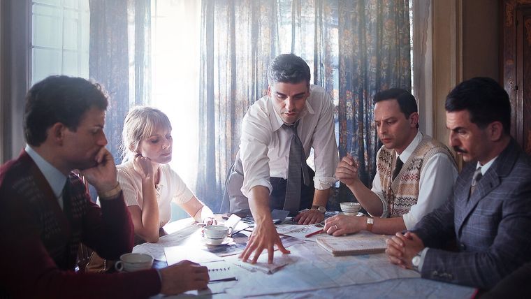 Oscar Isaac y el equipo que ideó el plan para atrapar a Eichmann