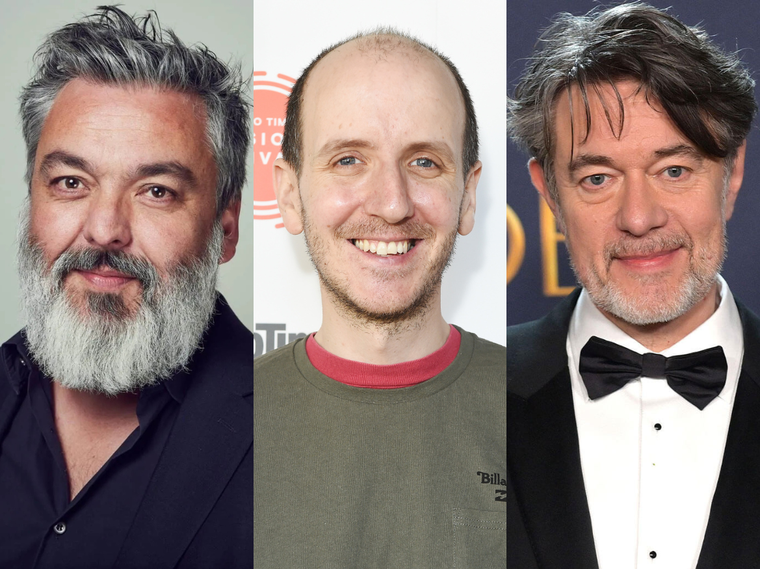 Jez Butterworth, Jack Thorne y Peter Straughan. Jez Butterworth, Jack Thorne y Peter Straughan.