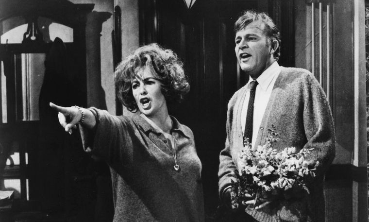 Elizabeth Taylor y Richard Burton son los protagonistas de este clásico