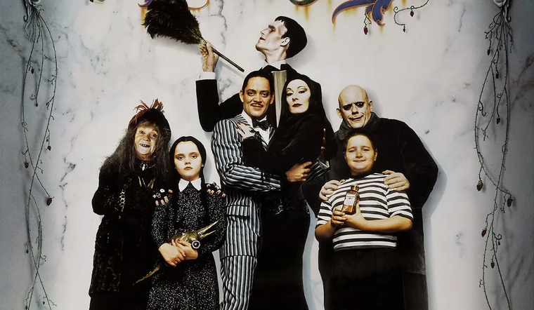 En 1991 se estrenó Los locos Addams, una de las películas más famosas.