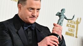 Brendan Fraser volvió a emocionar a todos con su discurso en los SAG Awards