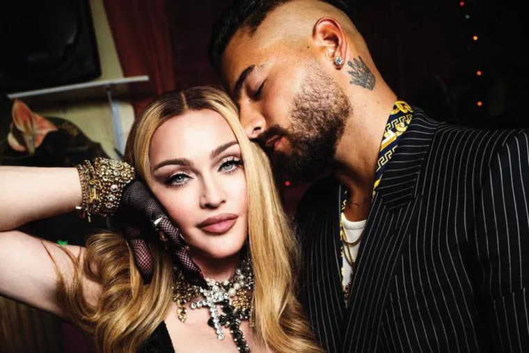 Maluma vivió un incómodo momento con Madonna.