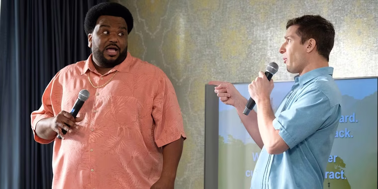 Robinson interpretó a Doug Judy en Brooklyn 99. Robinson interpretó a Doug Judy en Brooklyn 99.