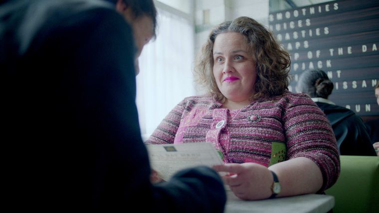 Richard Gadd y Jessica Gunning protagonizan Bebé reno.