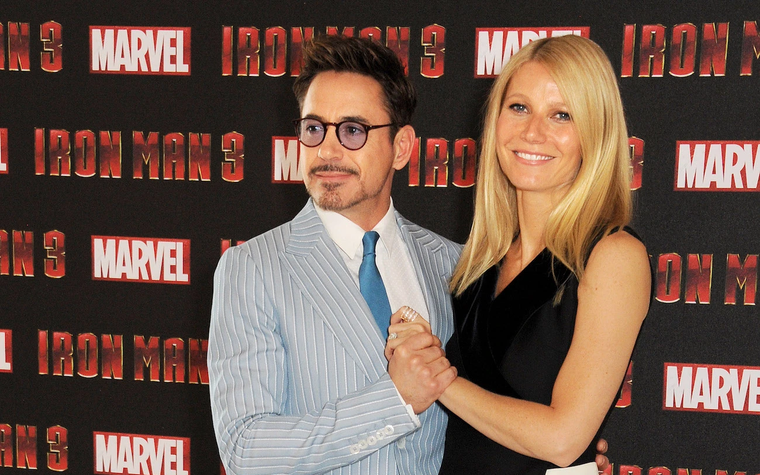 Robert Downey Jr. y Gwyneth Paltrow se convirtieron en grandes amigos durante el rodaje de Iron Man.