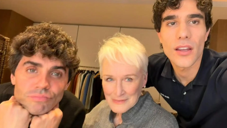 Glenn Close junto a los Javis&nbsp;