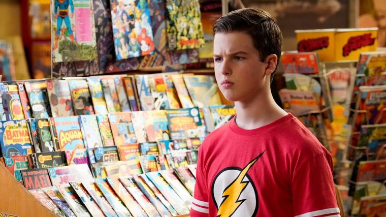 Iain Armitage en Young Sheldon.