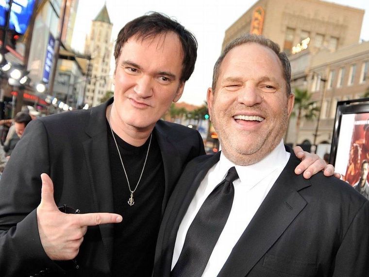 Quentin Tarantino y Harvey Weinstein trabajaron juntos en 9 películas