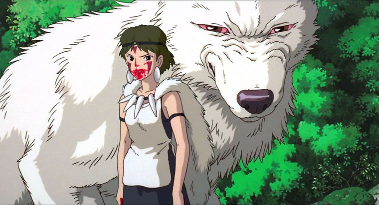 La princesa Mononoke es una de las pelícuals más adultas del cine de animación La princesa Mononoke es una de las pelícuals más adultas del cine de animación
