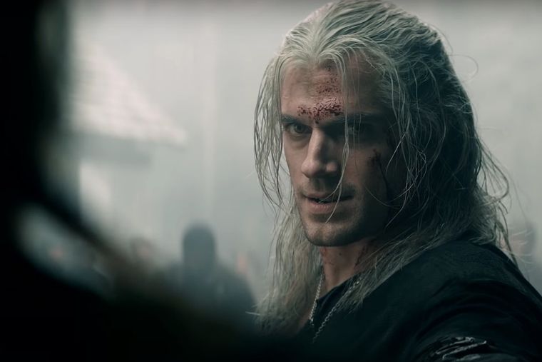Foto: Henry Cavill como The Witcher en Netflix