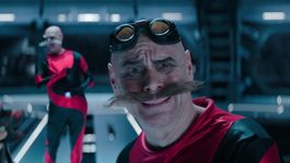 Jim Carrey como el villano, uno de los mejores aciertos de la saga de Sonic. Jim Carrey como el villano, uno de los mejores aciertos de la saga de Sonic.