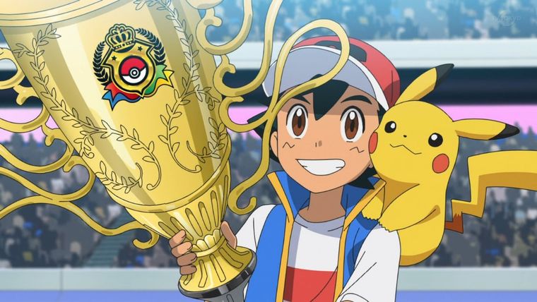 Felicidades Ash y Pikachu