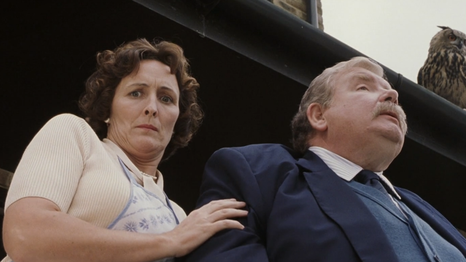 Fiona Shaw interpretó a la Tía Petunia en las películas