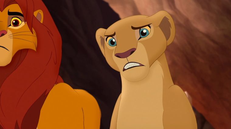 Los fanáticos habían teorizado sobre el destino de Nala luego de que Simba se exiliara