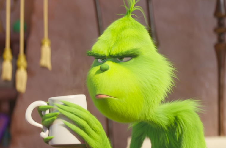 El grinch se ha ubicado entre lo más visto de Netflix