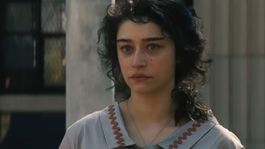 Odessa A’Zion como Rachel en Marty Supreme. Odessa A’Zion como Rachel en Marty Supreme.