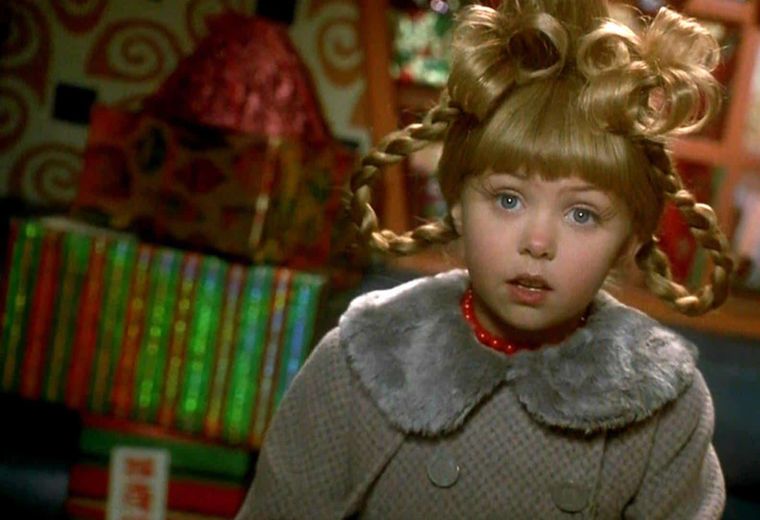 Taylor Momsen tenía solo 6 años cuando protagonizó El Grinch